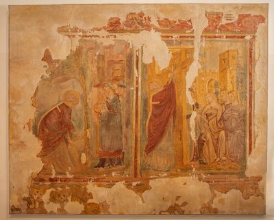 聖ニコラスの生涯のシーン 作： Venetian School