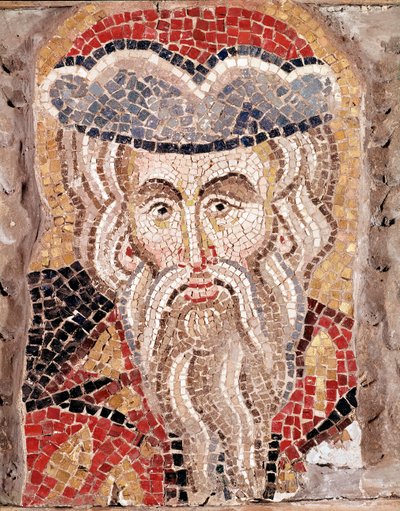 預言者の頭部（モザイク 作： Veneto Byzantine School