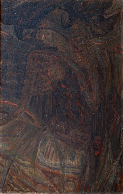 アーティストの道、1923 作： Vera Vladimirovna Khlebnikova
