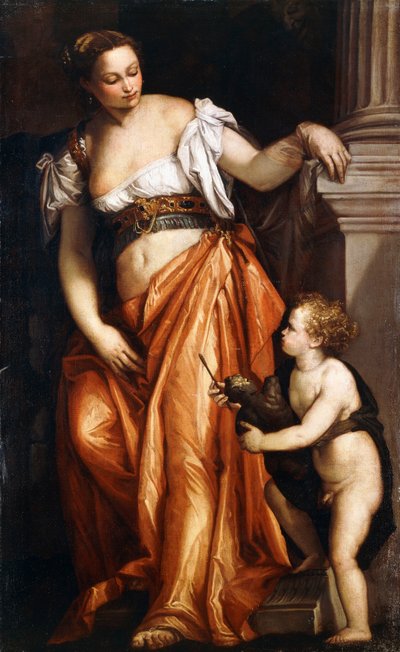 彫刻の擬人化、c.1557-59 作： Veronese