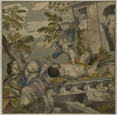愛の寓話: 軽蔑 作： Veronese