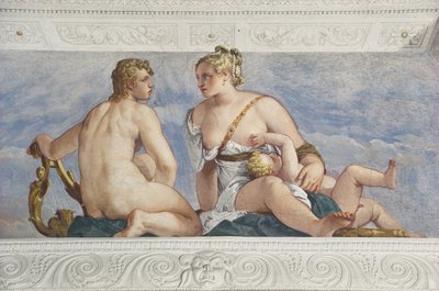 サラディバッコのアポロとヴィーナス、1561年頃 作： Veronese