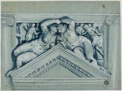 サテュロスとサテレスとのオーバードア 作： Veronese