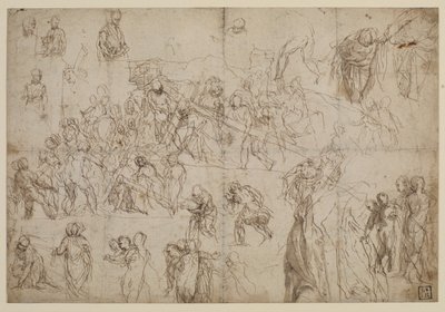 十字架を運ぶキリストの研究、1571年頃 作： Veronese