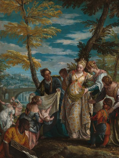 モーセの発見 作： Veronese