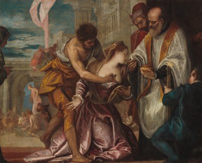 聖ルチアの殉教と最後の聖体拝領 作： Veronese