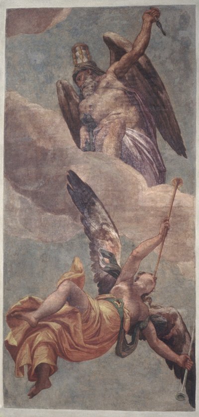 時間と名声、神聖さから 作： Veronese