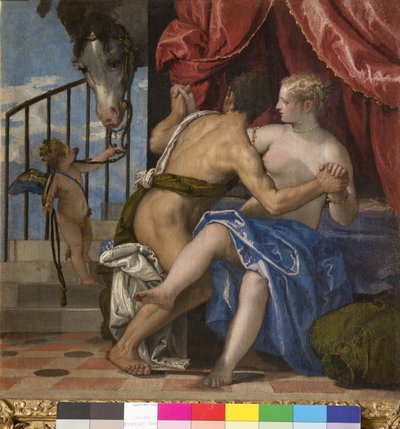 金星と火星、1575-80年頃 作： Veronese