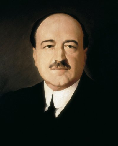 スペインの作家、ジャーナリスト、政治家、ビセンテ・ブラスコ・イバネス（1867-1928）の肖像（油彩・キャンバス） 作： Vicente Blasco Ibanez