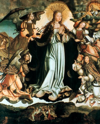 聖母被昇天、c1491-1518 作： Vicente Gil
