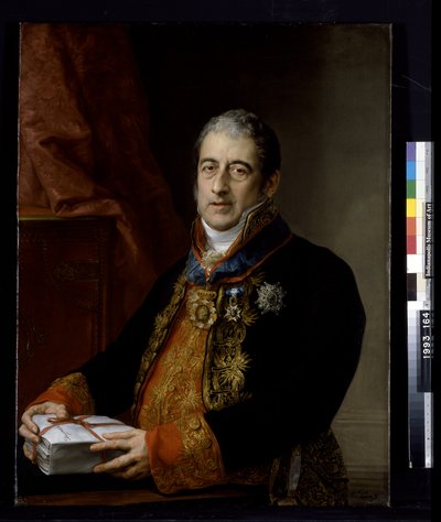 Retrato de Juan Miguel De Grijalba (óleo sobre tela) 作： Vicente Lopez y Portana
