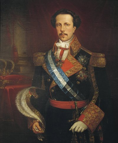 アシス・ド・ブルボンによるフランシスの肖像. 1848年（キャンバスに油彩） 作： Vicente Lopez y Portana