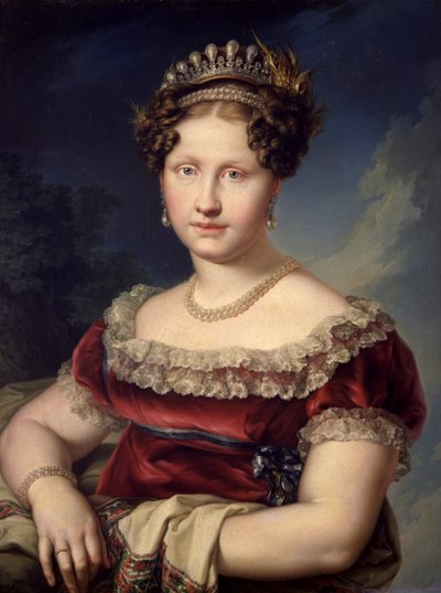 ナポリとシチリア1804-1844のプリンセスルイザカルロッタ 作： Vicente Lopez y Portana