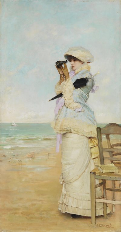 見える 作： Vicente Palmaroli y Gónzalez