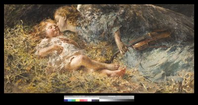 ミュージシャンの天使、1900 作： Vicenzo Irolli