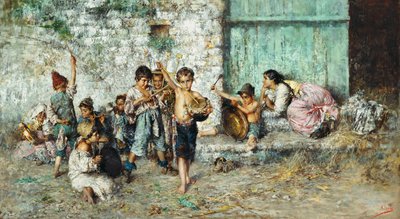 若いミュージシャン 作： Vicenzo Irolli