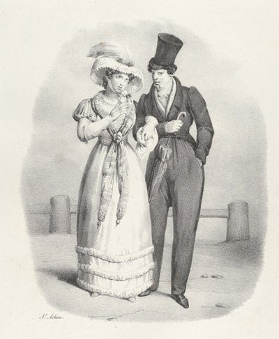 チャプ。 V: 彼女は正直な女性です 彼女は正直な女性です, 1824. 作： Victor Adam