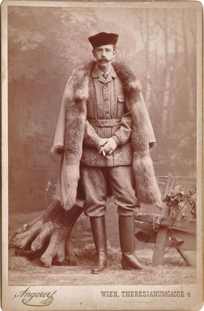 ルドルフ、オーストリア皇太子 1858-1889年、1889年 作： Victor Angerer