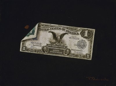 1 ドル シルバー証明書 作： Victor Dubreuil