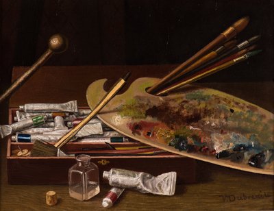 アーティストのパレット 作： Victor Dubreuil