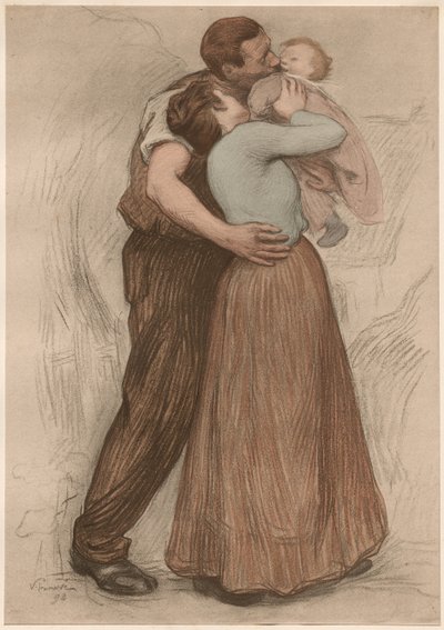 キス 作： Victor Emile Prouve