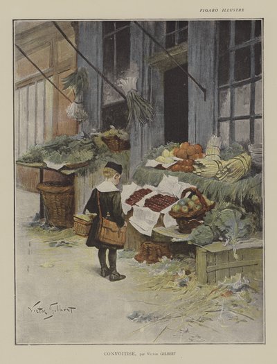 欲望 作： Victor Gabriel Gilbert