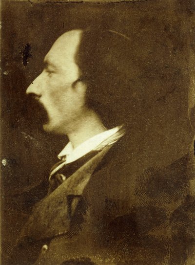 オーギュストヴァッケリーの肖像 作： Victor Hugo
