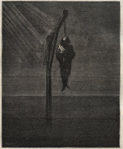 ジョン・ブラウンの絞首刑 - 12月2日の絞首刑 作： Victor Hugo