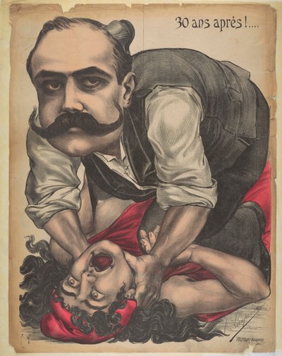 恐怖の博物館 恐怖のギャラリー: アルフレッド・ドレフュス、1899年。 作： Victor Lenepveu