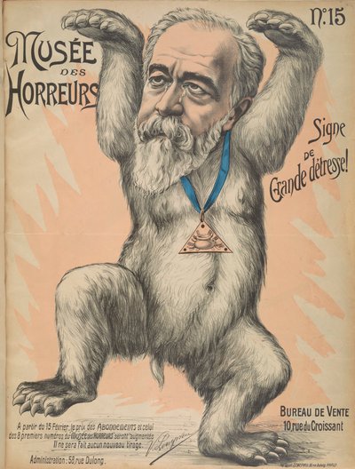 恐怖の博物館 恐怖のギャラリー: Henri Brisson, 1899. 作： ヴィクトル・レネプヴ