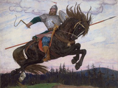 ボガティル、1920 作： Victor Mikhailovich Vasnetsov