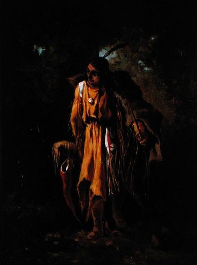 In the Woodlands（油彩・パネル 作： Victor Nehlig
