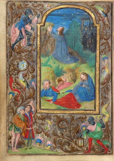 庭園の苦悩 作： Vienna Master of Mary of Burgundy