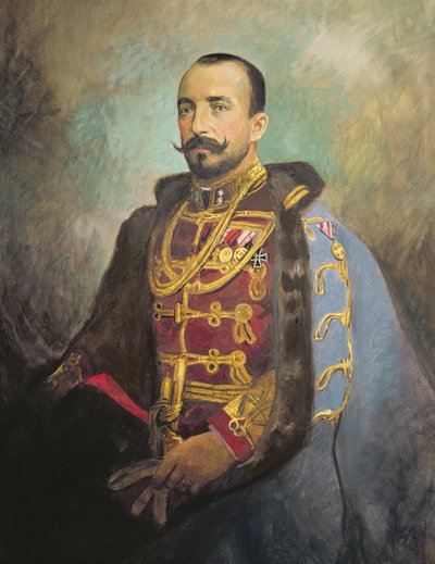 Arquiduque Joseph August da Áustria, c.1916 (óleo sobre tela) 作： Vienna Nedomansky Studio