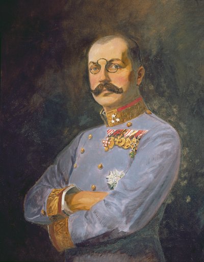 オーストリア大公フランツ・サルヴァトール将軍、1916年頃（キャンバスに油彩） 作： Vienna Nedomansky Studio