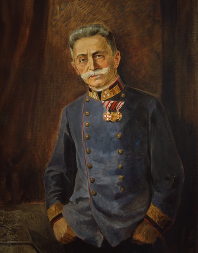 General Franz Graf Conrad von Hotzendorf、1916年頃（キャンバスに油彩） 作： Vienna Nedomansky Studio