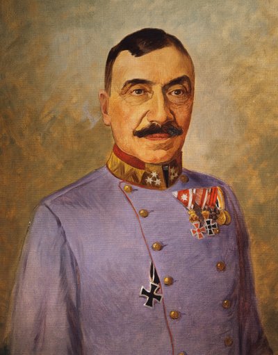 General Karl von Planter-Baltin, c.1916 (óleo sobre tela) 作： Vienna Nedomansky Studio