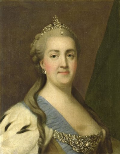 キャサリンII（1729-96）、ロシア皇后 作： Vigilius Erichsen