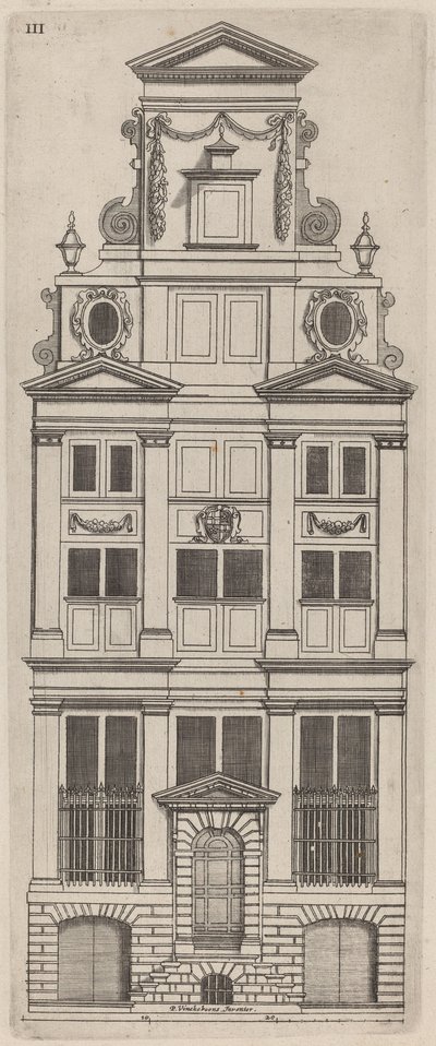 オランダの正面図: pl. 3 作： Vignola