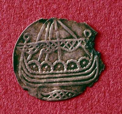 ドラッカーが描かれたコイン（金属製 作： Viking Viking