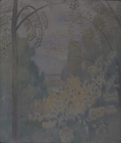 ナッツの木、1905 作： Viktor Elpidiforovich Borisov Musatov