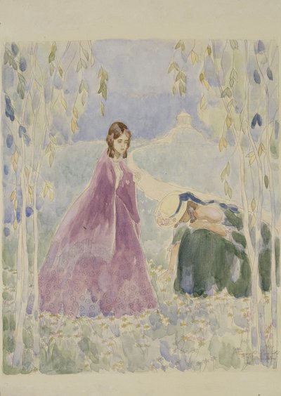ズブリロフカ、1901 作： Viktor Elpidiforovich Borisov Musatov