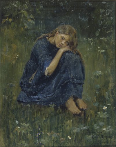 アリヨンシュカ研究、1881 作： Viktor Mikhaylovich Vasnetsov