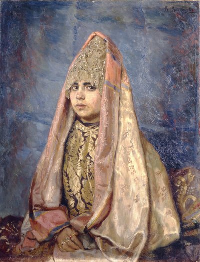 ボヤーズの妻、1884 作： Viktor Mikhaylovich Vasnetsov