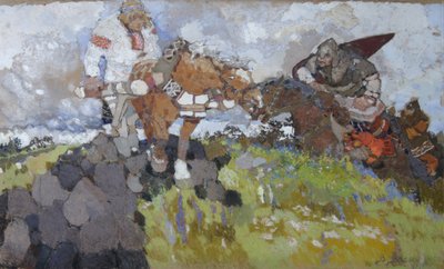 ミクラセリヤニノビッチ、1917年 作： Viktor Mikhaylovich Vasnetsov