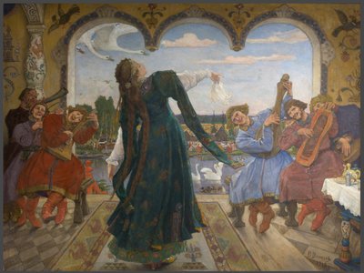 カエルの王女、1901年から1918年。 作： Viktor Mikhaylovich Vasnetsov