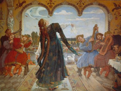カエルの王女、1901-1918 作： Viktor Mikhaylovich Vasnetsov