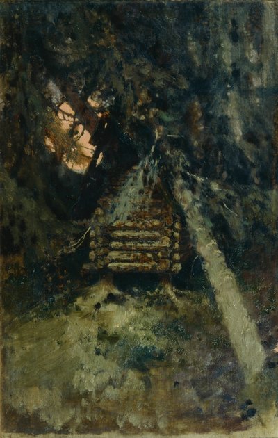 鶏の足の小屋 作： Viktor Mikhaylovich Vasnetsov