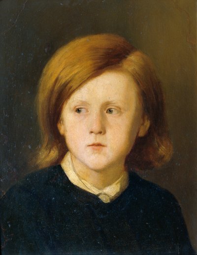 少年の頭 作： Viktor Müller
