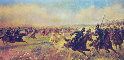 1812年7月9日、1912年のミールの戦い 作： Viktor Viketyevich Masurovsky